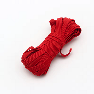 גומי שטוח אדום - 6 מ"מ