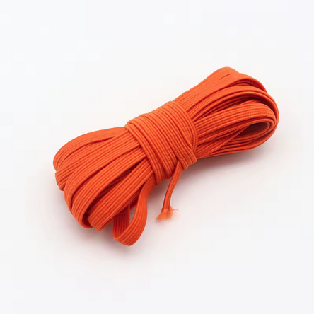 גומי שטוח כתום - 6 מ"מ