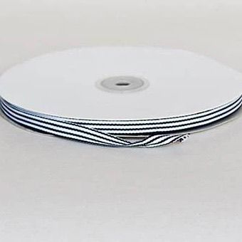 סרט ריבס פסים 1 ס"מ - חום כהה