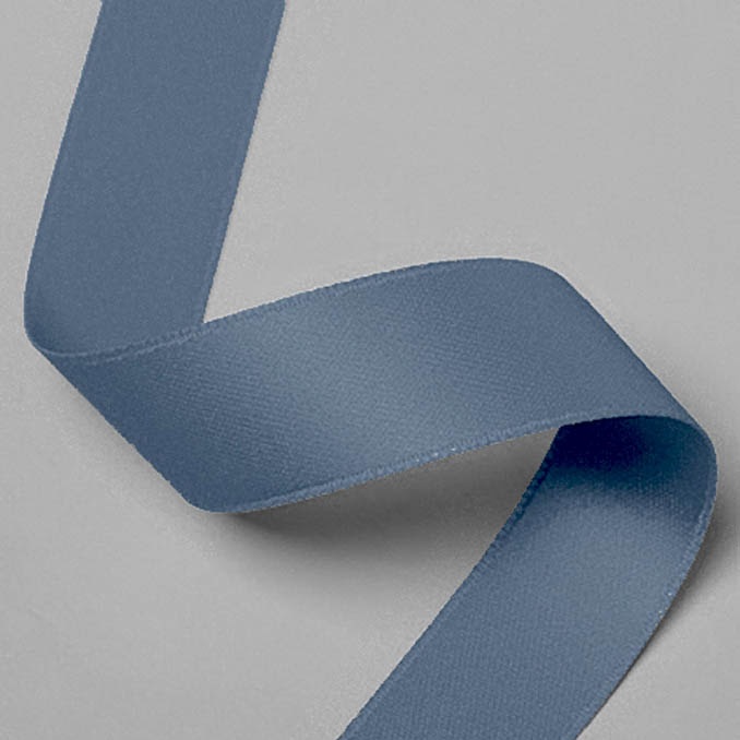 סרט סאטן 15 מ"מ - כחול מעושן