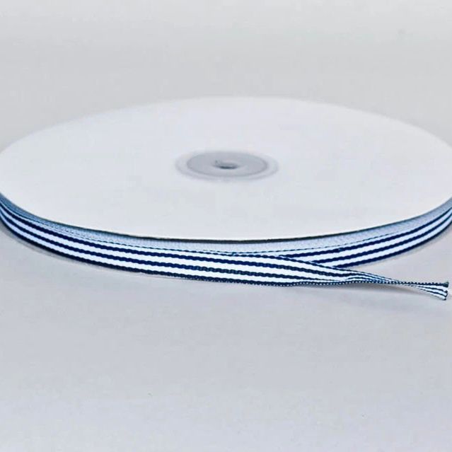 סרט ריבס פסים 1 ס"מ - כחול כהה