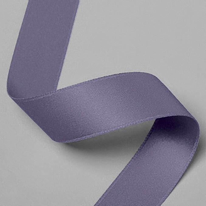 סרט סאטן 15 מ"מ - סגול מעושן