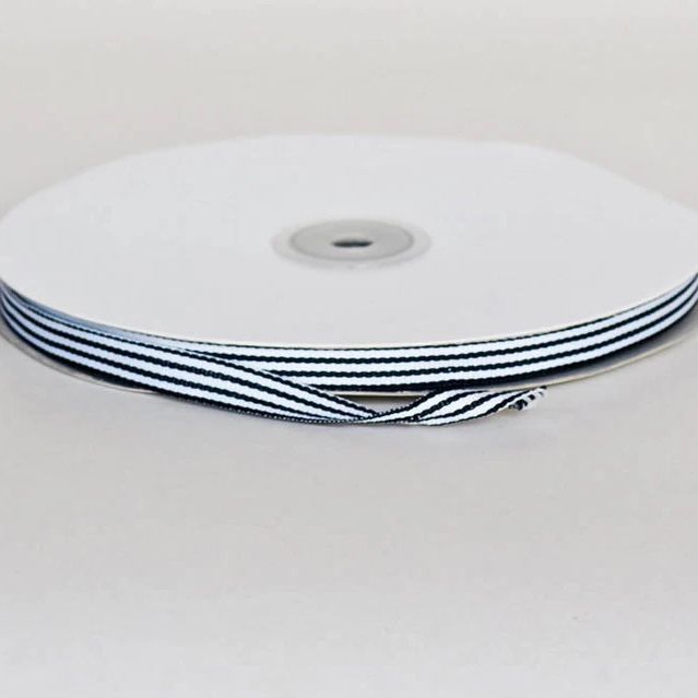 סרט ריבס פסים 1 ס"מ - שחור