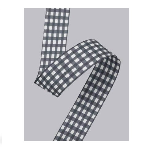 סרט משבצות 15 מ"מ - שחור